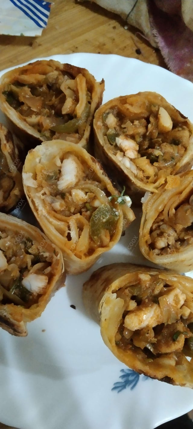 Delicious Chicken Kathi Rolls prepared by COOX