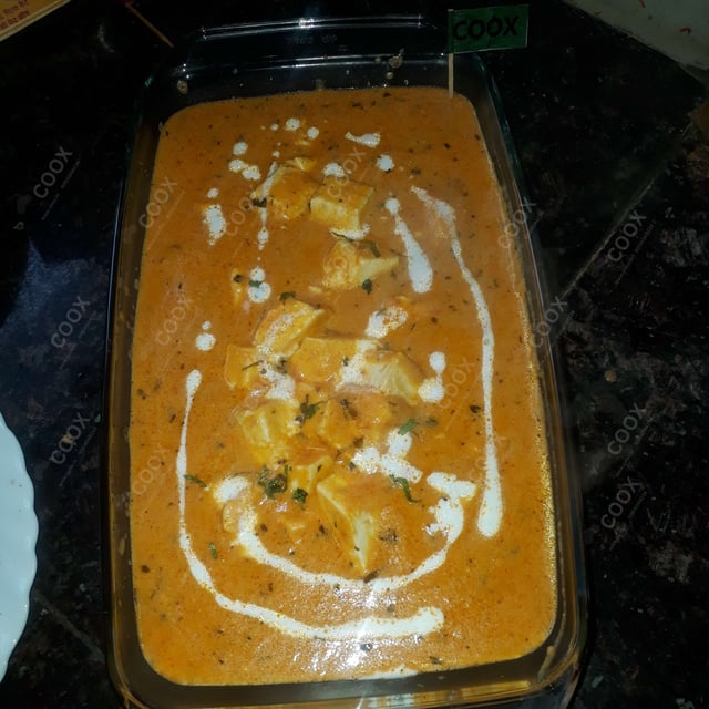 Delicious Shahi Paneer prepared by COOX