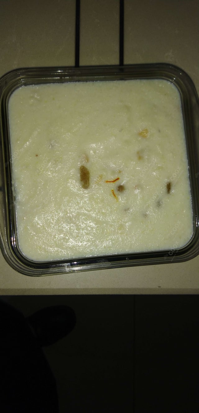 Delicious Phirni prepared by COOX