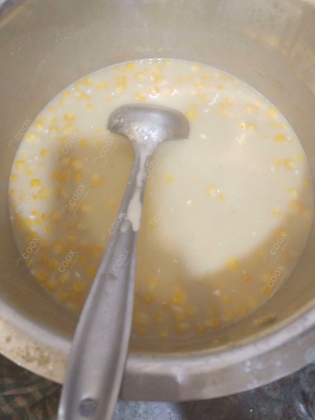 Delicious Sweet Corn Soup prepared by COOX