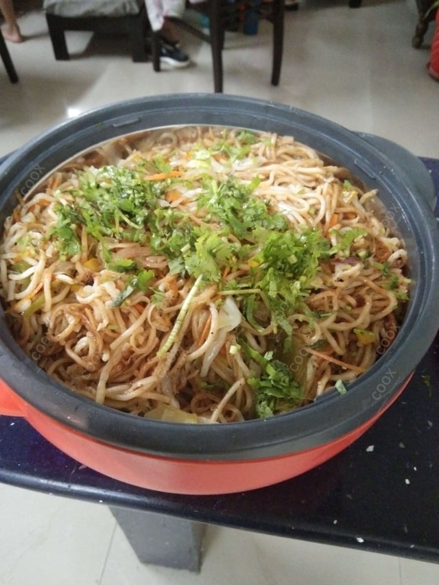 Delicious Veg Hakka Noodles prepared by COOX