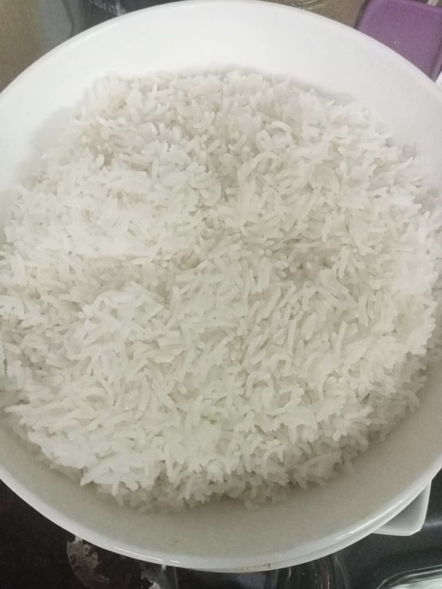 Delicious Steamed Rice prepared by COOX