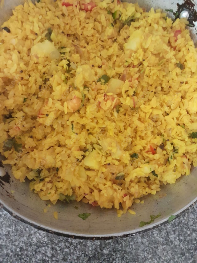 Delicious Poha prepared by COOX