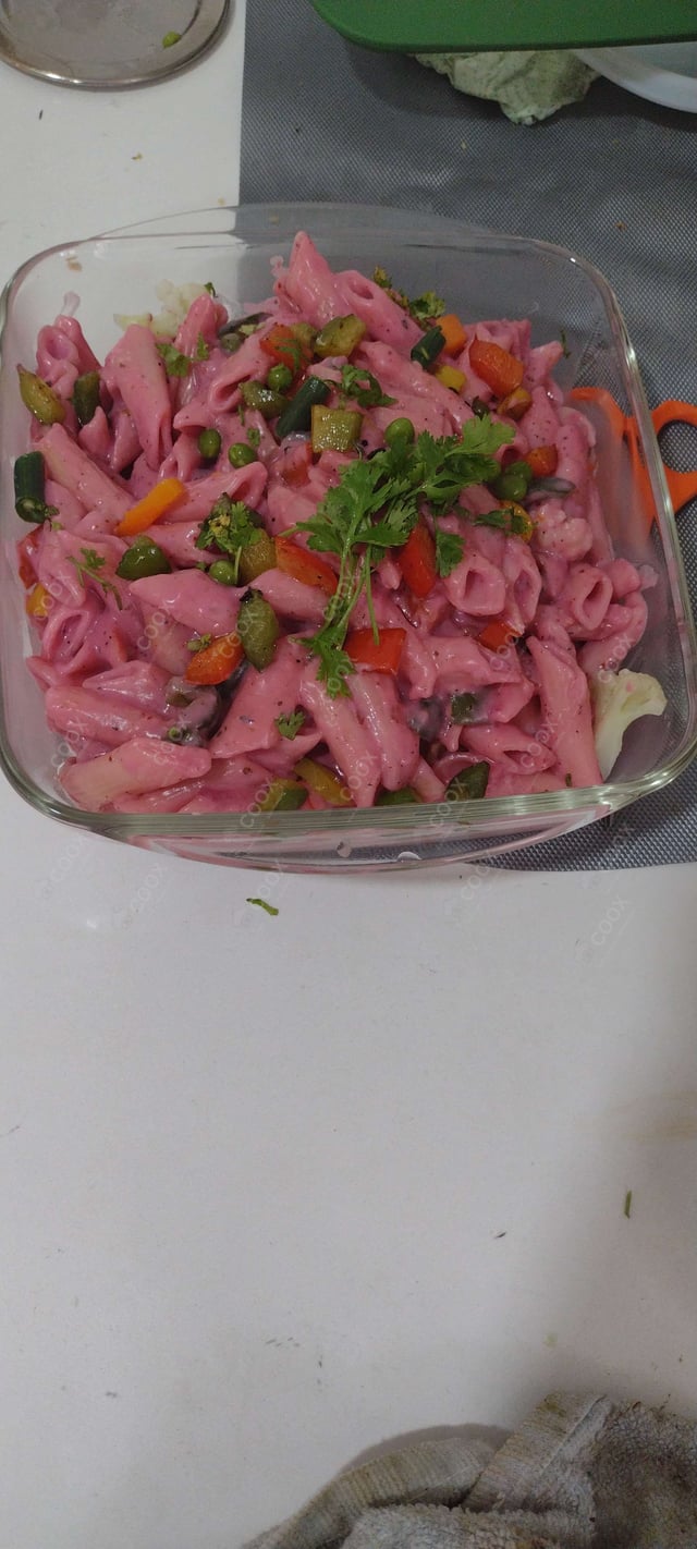 Delicious Pasta in Pink Sauce prepared by COOX