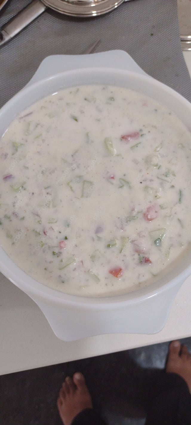 Delicious Mix Veg Raita prepared by COOX