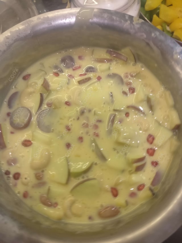 Delicious Fruit Custard prepared by COOX