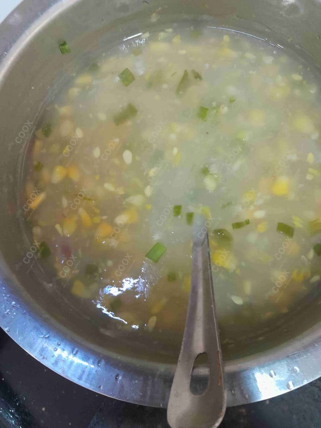 Delicious Sweet Corn Soup prepared by COOX