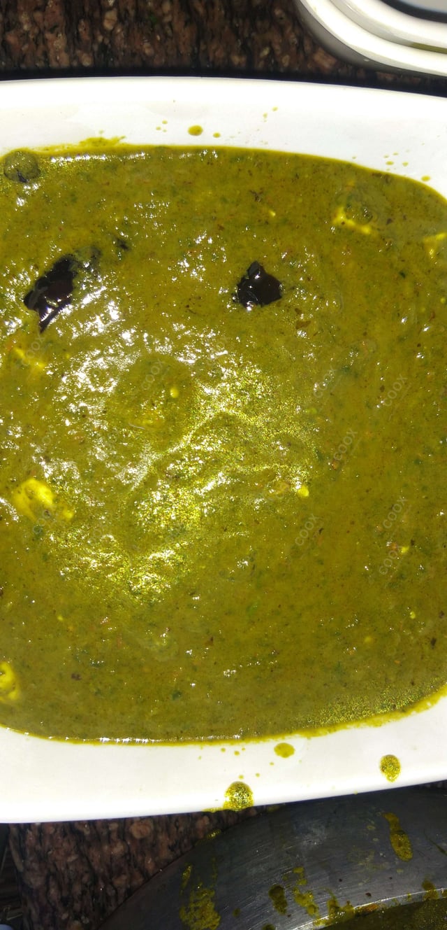 Delicious Palak Paneer prepared by COOX