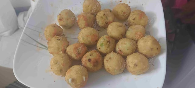 Delicious Fried Cheese Balls prepared by COOX