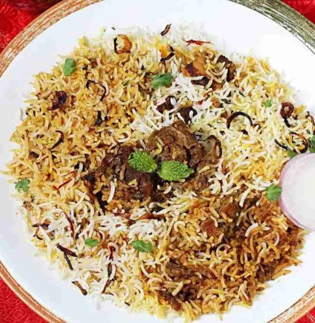 Delicious Mutton Biryani prepared by COOX