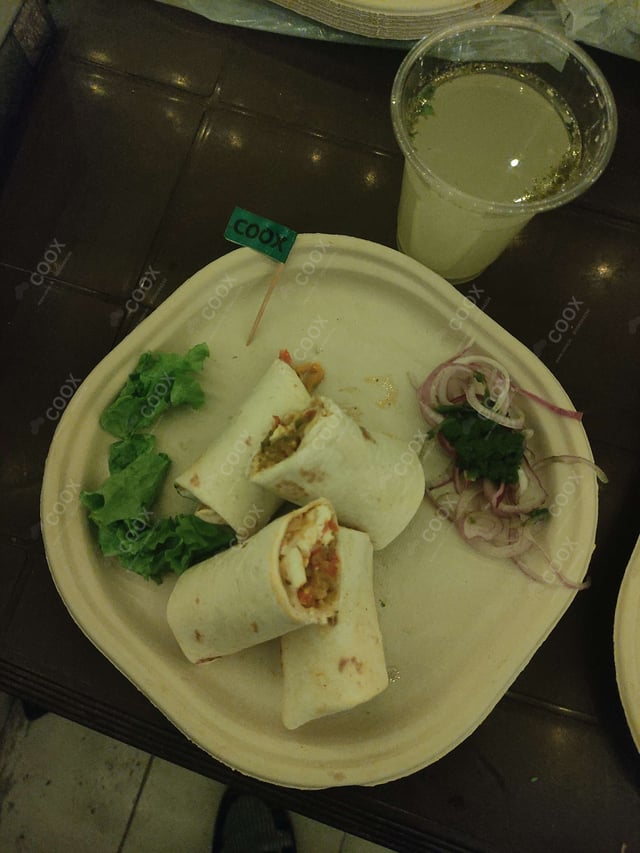 Delicious Veg Kathi Rolls prepared by COOX