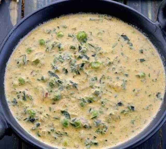 Delicious Methi Matar Malai prepared by COOX