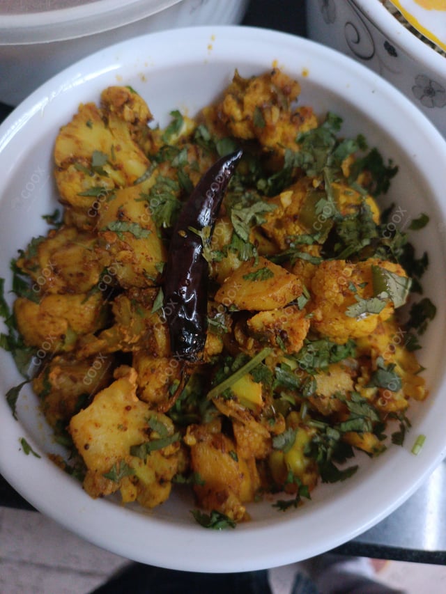 Delicious Aloo Gobhi prepared by COOX