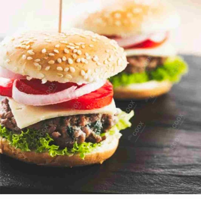 Delicious Mini Veg Burgers prepared by COOX