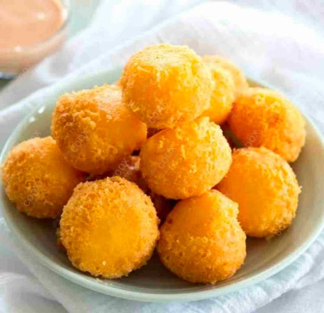 Delicious Fried Cheese Balls prepared by COOX