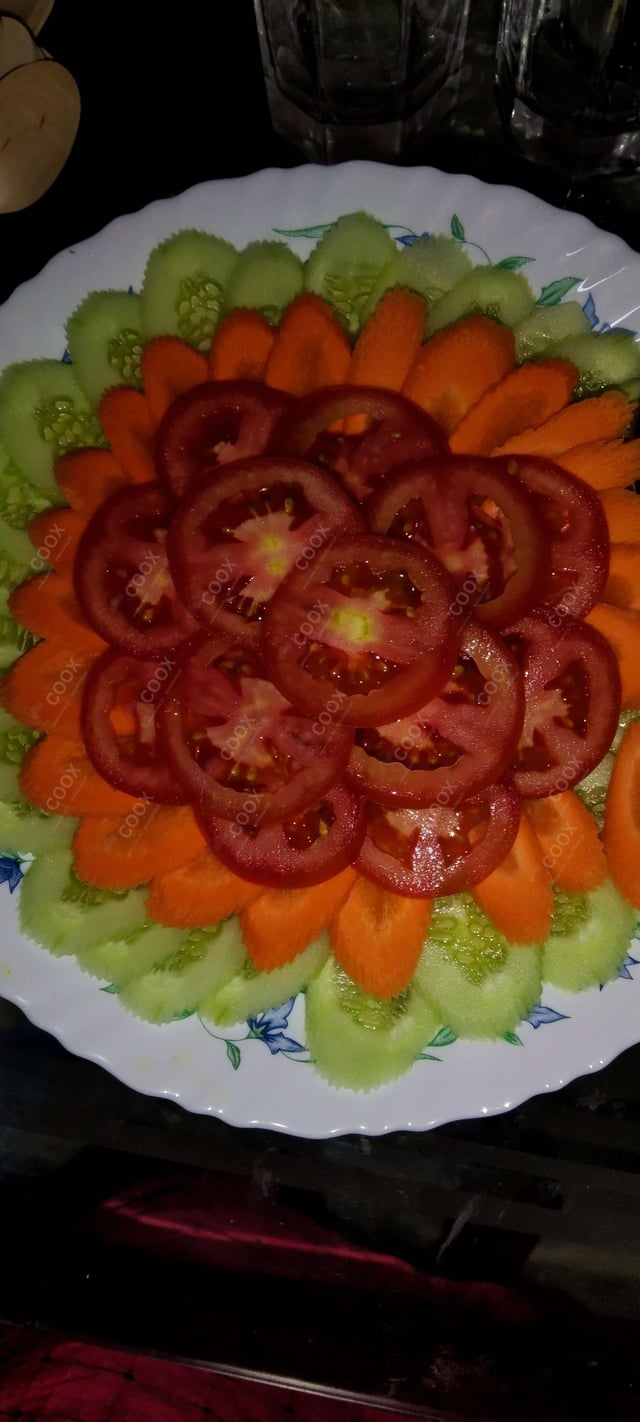 Delicious Salad, Papad prepared by COOX