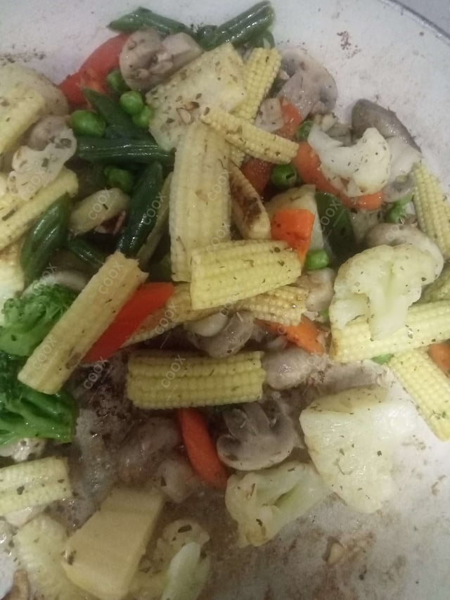 Delicious Vegetable Stir Fry prepared by COOX