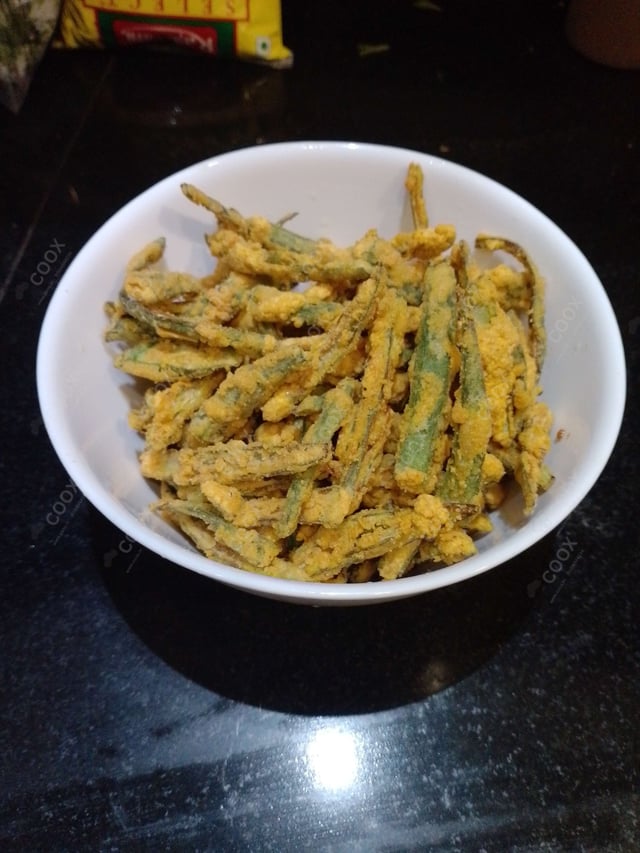 Delicious Kurkuri Bhindi prepared by COOX