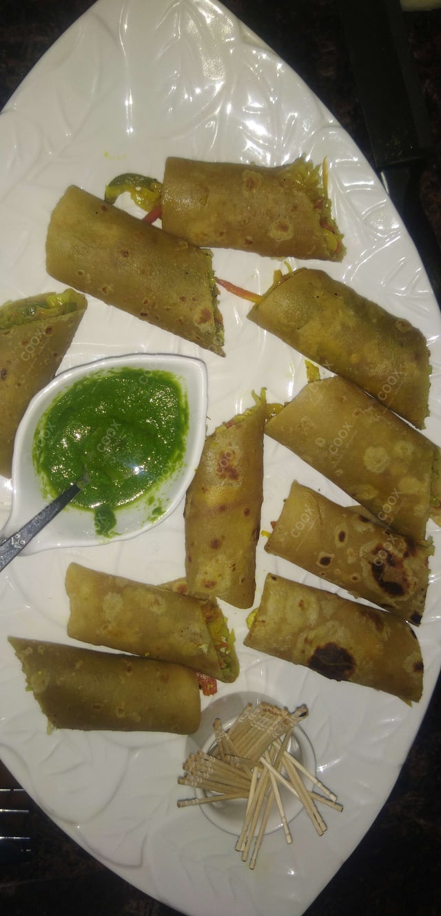 Delicious Veg Kathi Rolls prepared by COOX