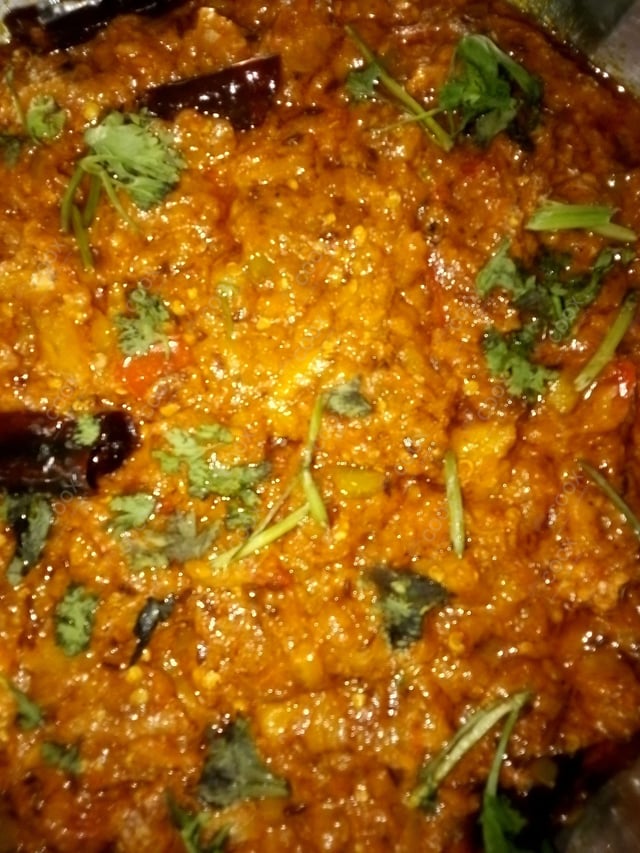 Delicious Baingan ki Sabzi prepared by COOX