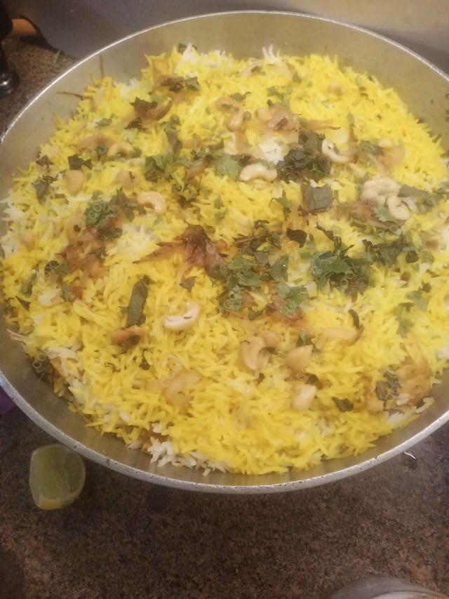 Delicious Chicken Biryani prepared by COOX