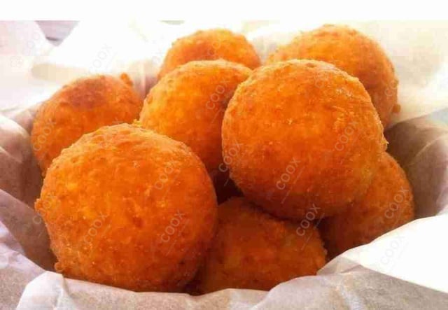 Delicious Fried Cheese Balls prepared by COOX