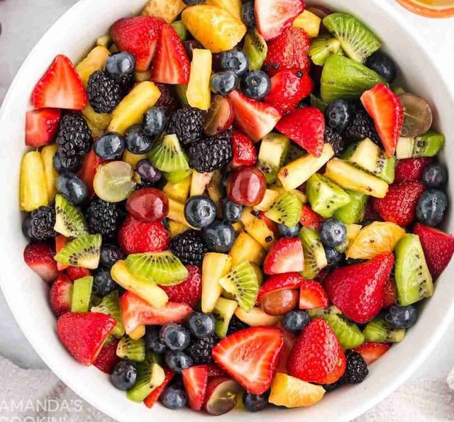 Delicious Fruit Salad prepared by COOX