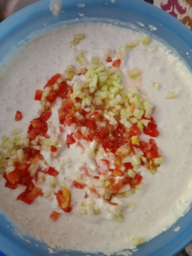 Delicious Mix Veg Raita prepared by COOX