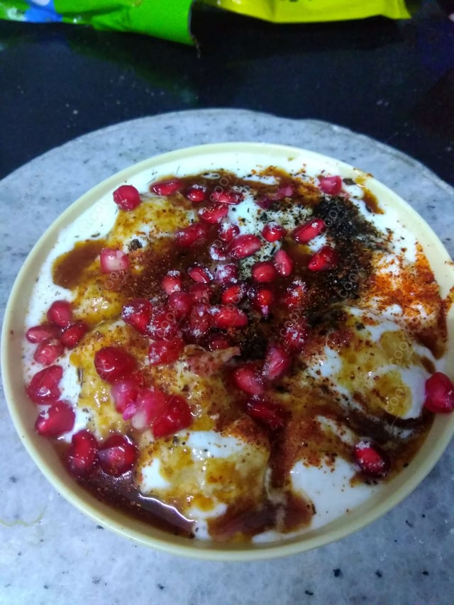 Delicious Dahi Bhalla prepared by COOX