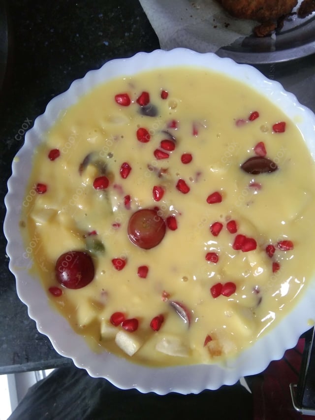 Delicious Fruit Custard prepared by COOX