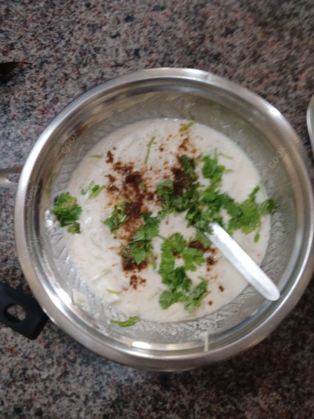 Delicious Cucumber Raita prepared by COOX