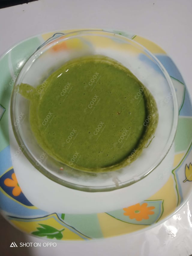 Delicious Green Chutney prepared by COOX