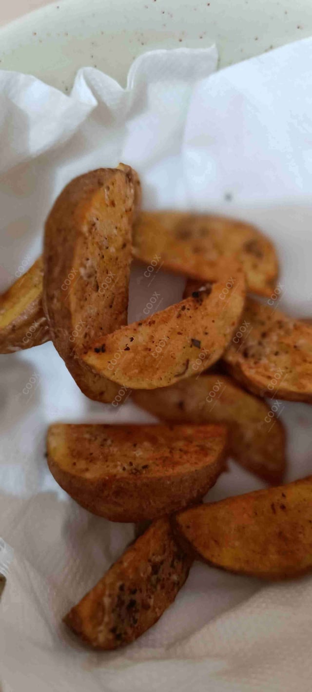 Delicious Potato Wedges prepared by COOX