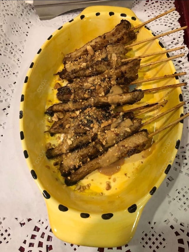 Delicious Chicken Satay prepared by COOX