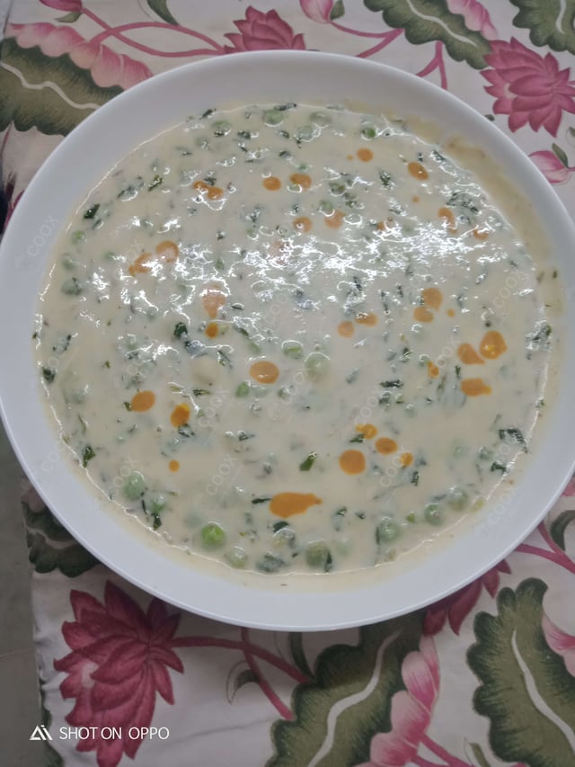 Delicious Methi Matar Malai prepared by COOX