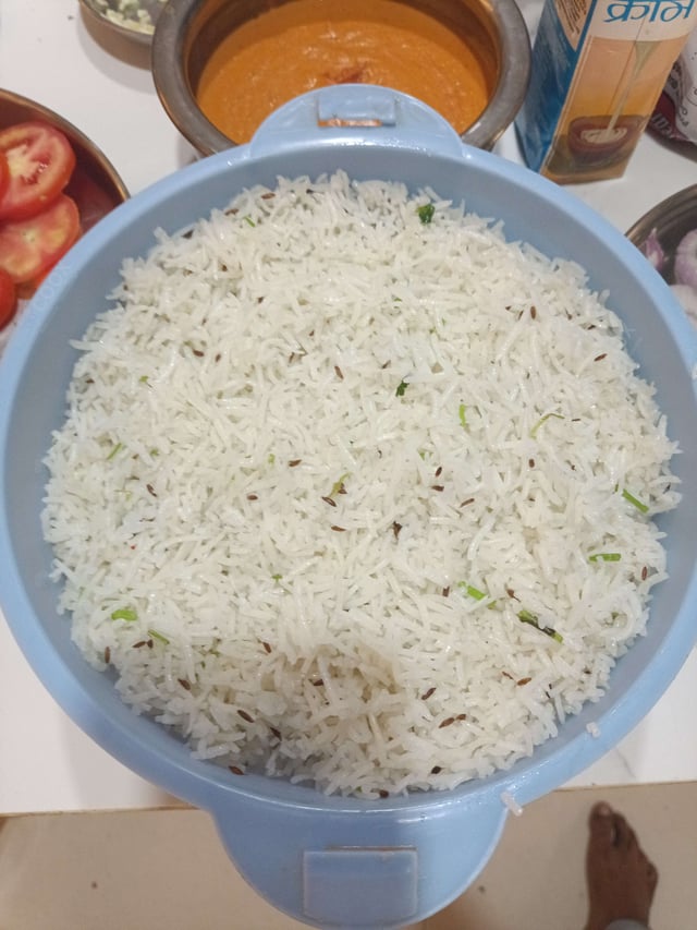 Delicious Jeera Rice prepared by COOX