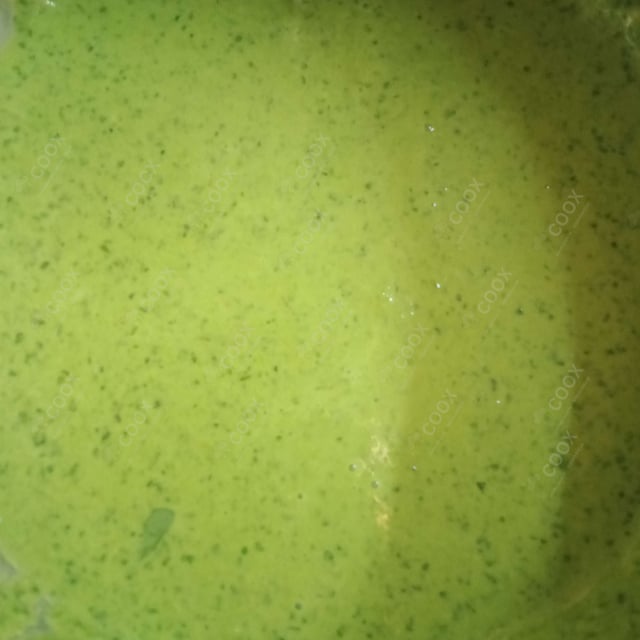 Delicious Green Chutney prepared by COOX