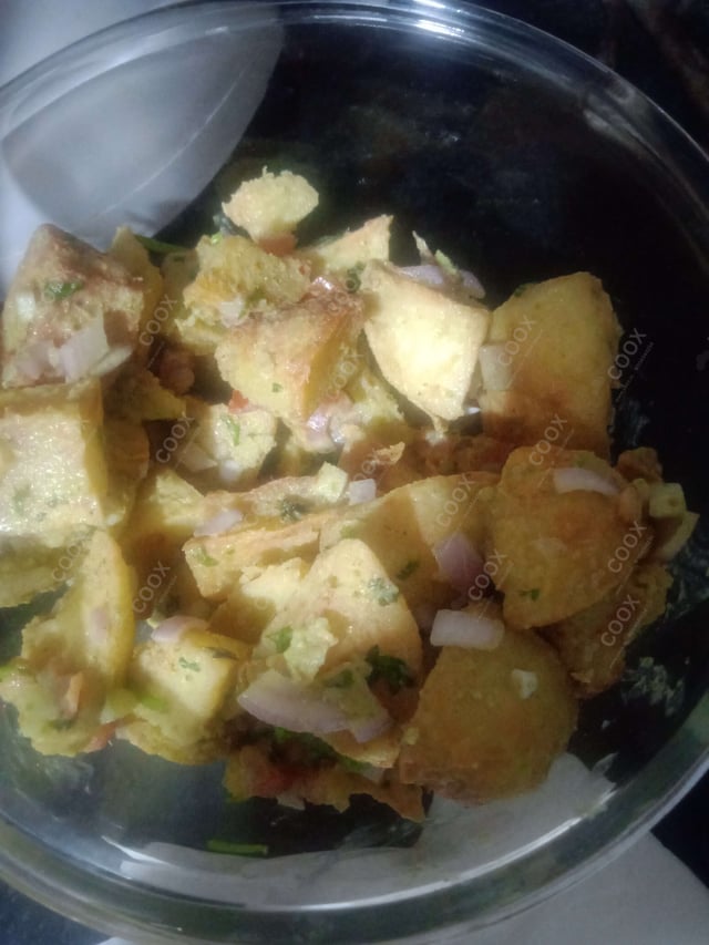 Delicious Aloo Chaat prepared by COOX