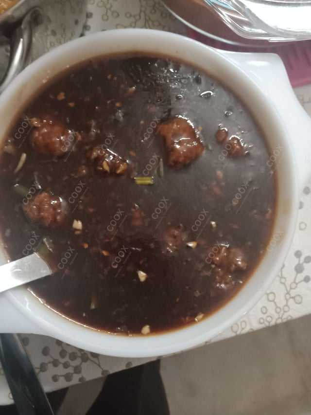 Delicious Veg Manchurian (Gravy) prepared by COOX