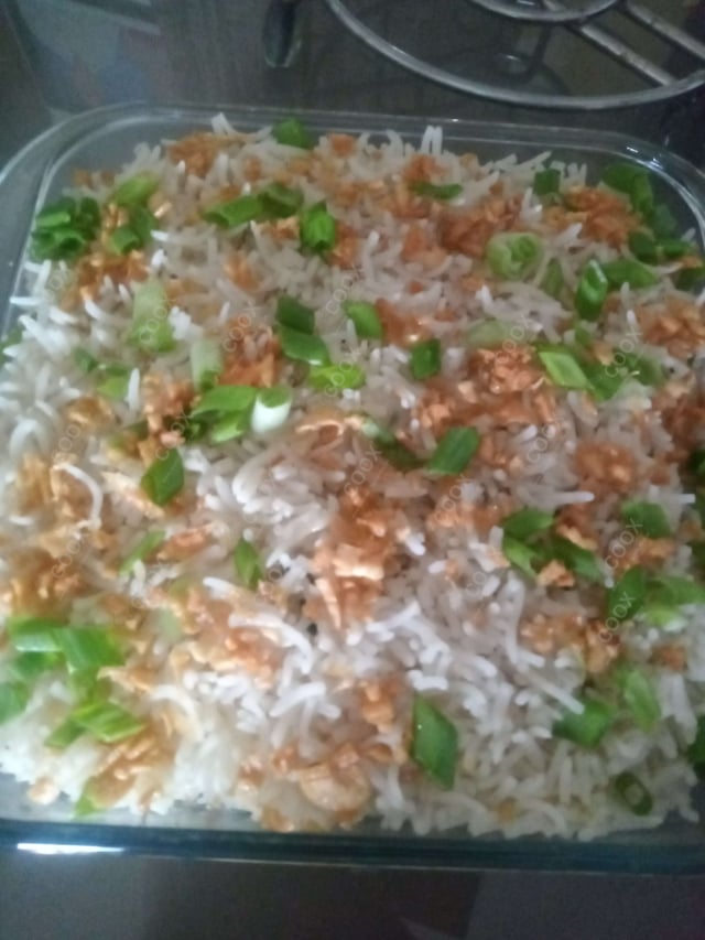 Delicious Burnt Garlic Rice prepared by COOX