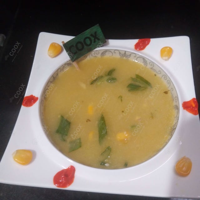 Delicious Sweet Corn Soup prepared by COOX