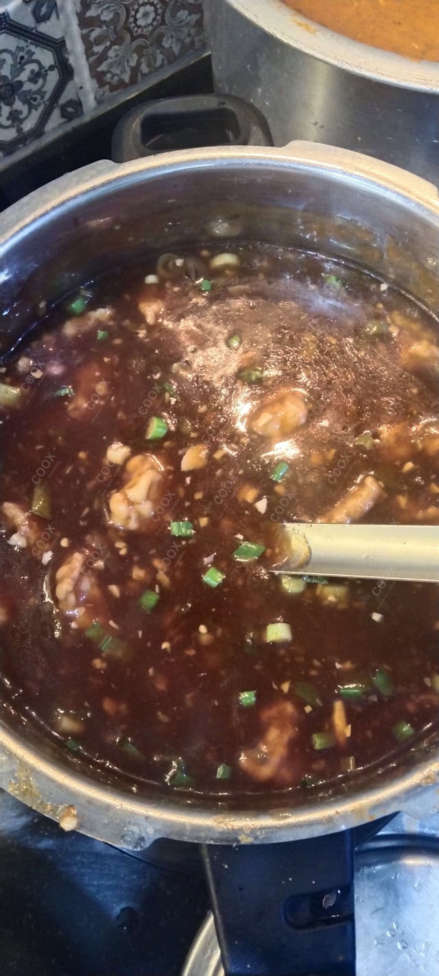 Delicious Chicken Manchurian (Gravy) prepared by COOX