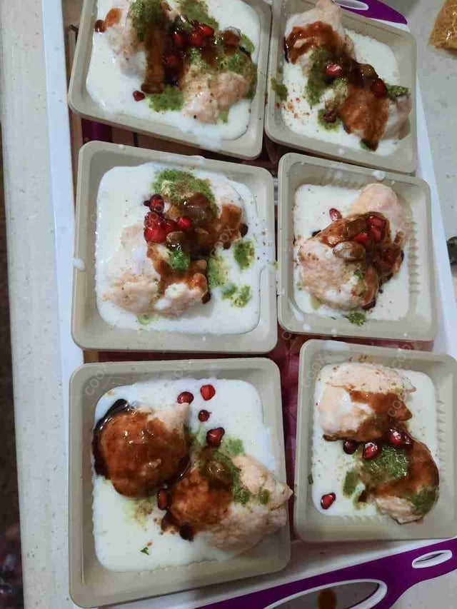 Delicious Dahi Bhalla prepared by COOX