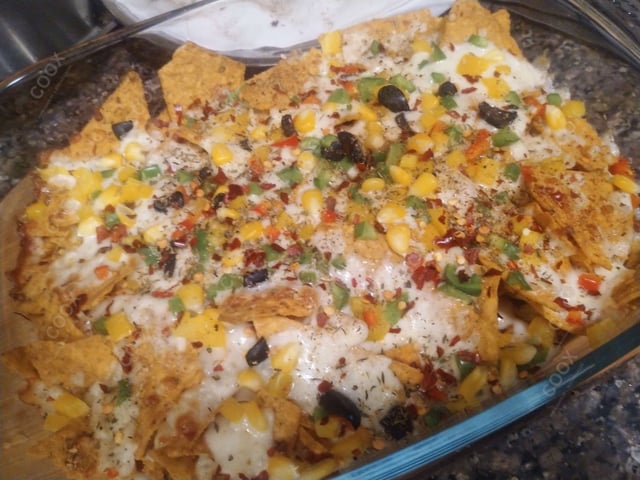 Delicious Cheese Nachos prepared by COOX