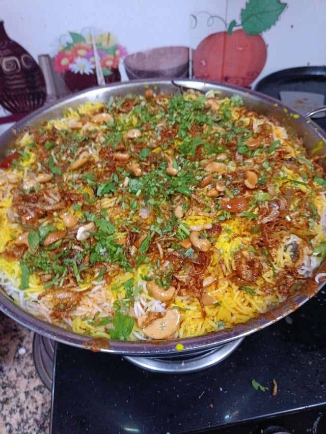 Delicious Chicken Biryani prepared by COOX