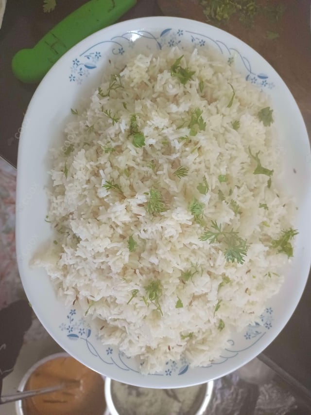 Delicious Jeera Rice prepared by COOX