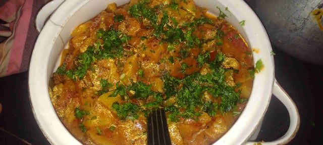 Delicious Kaddu ki Sabzi (Sitafal) prepared by COOX