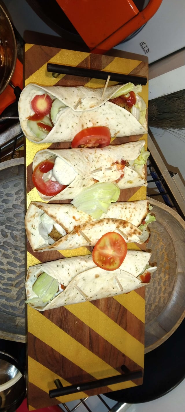 Delicious Falafel Pockets prepared by COOX