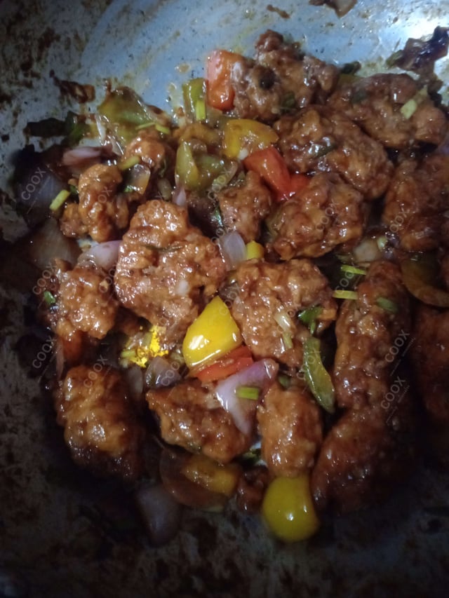 Delicious Chilli Chicken prepared by COOX