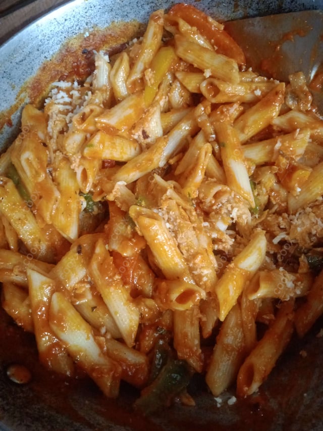 Delicious Pasta in Red Sauce prepared by COOX